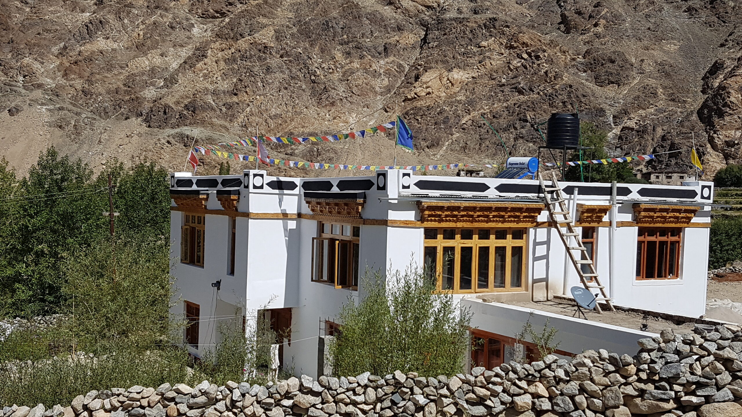 Tsomo and Nawang house